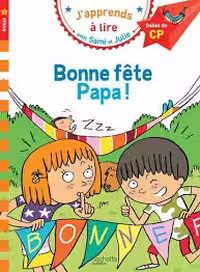 کتاب داستان فرانسوی سامی و جولی روز پدر مبارک Sami et Julie CP Niveau 1 Bonne fête Papa