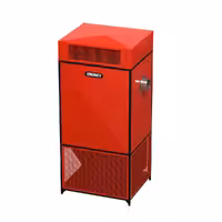 کوره هوای گرم گازی فن آکسیال انرژی مدل GF1560AX