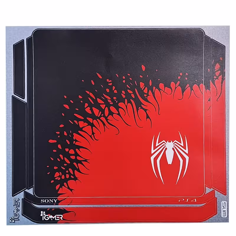 برچسب کنسول PS4 (iG) طرح عنکبوت SPIDER