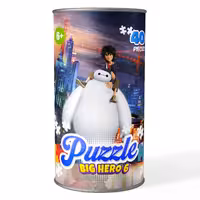 پازل 40 تکه کارتون شش ابر قهرمان