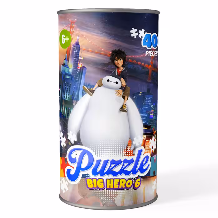 پازل 40 تکه کارتون شش ابر قهرمان