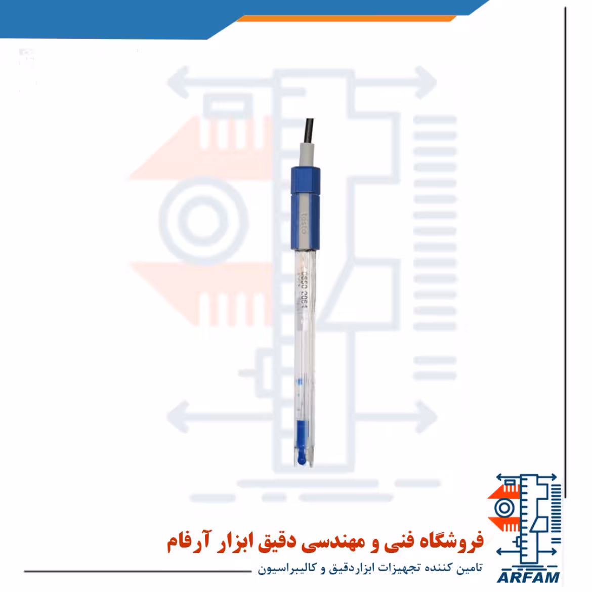 سنسور پی اچ 206pH3 همراه سنسور دما تستو TESTO 06502064
