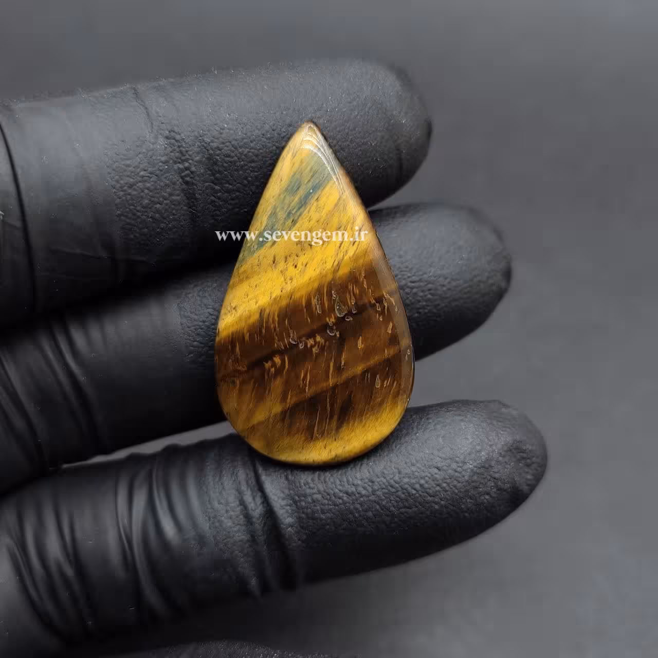 نگین سنگ چشم ببر (کدA863)