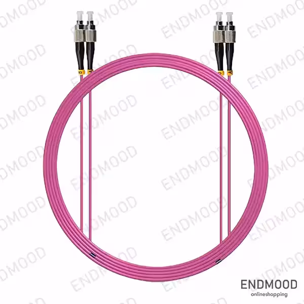 پچ کورد فیبر نوری 10 متری داپلکس نگزنس Nexans OM4 FC-FC