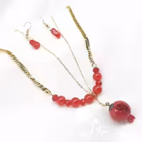 نیم ست دوبل انار