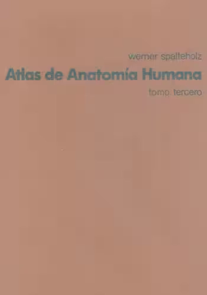 خرید و دانلود نسخه کامل کتاب Atlas de anatomía humana, Tomo III