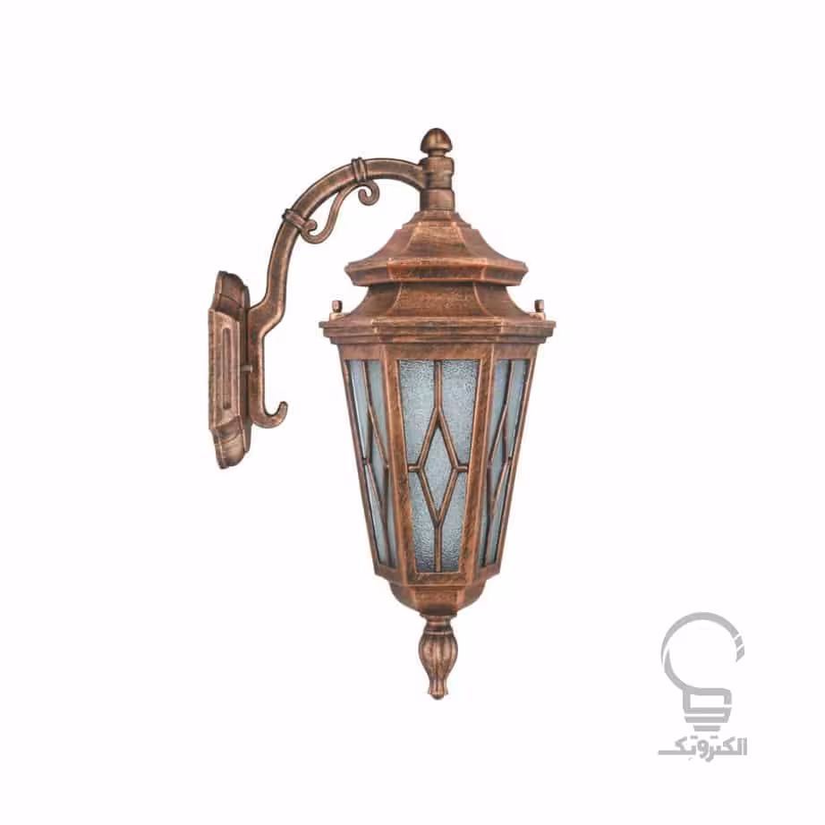 چراغ دیواری مدل معبد ویسپر 01 تکشیدفام