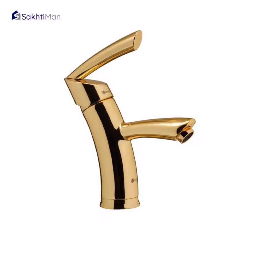 شیر روشویی درخشان مدل تاپ گلد