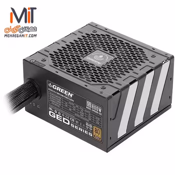 پاور کامپیوتر گرین مدل GP800 GED