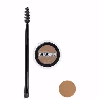 سایه ابرو میبلین مدل Tattoo Studio شماره 370 به همراه برس
