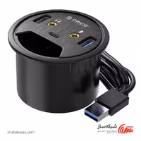 قیمت و خرید هاب ORICO DESK-2U1C با 3 پورت USB 3.0 - شبکه ساز