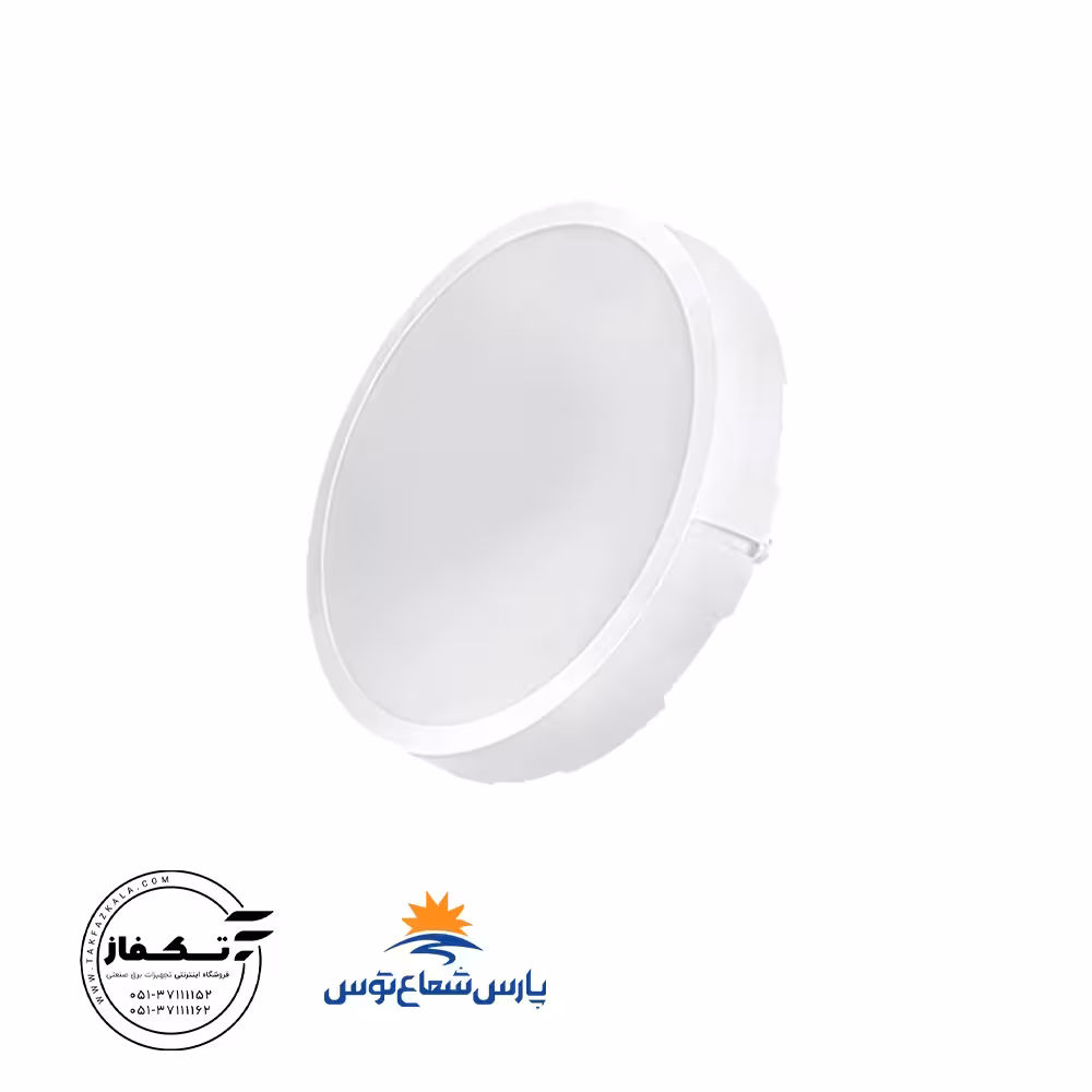 پنل روکار آویسا 36 وات دایره رنگ آفتابی پارس شعاع توس