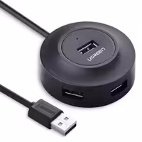 هاب یو‌اس‌بی 4 پورت یک متر یوگرین مدل CR106