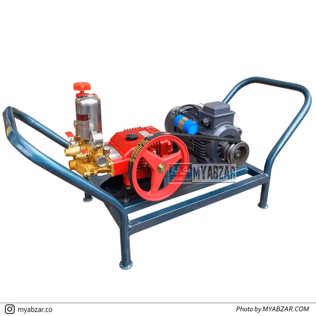 سمپاش برقی موتوژن تبریز با پمپ میتسوبیشی