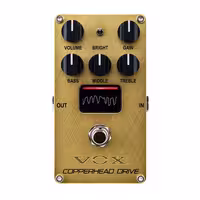 پدال درایو وکس Copperhead Drive OverdriveVOX Copperhead Drive Overdrive Pedal VE-CD