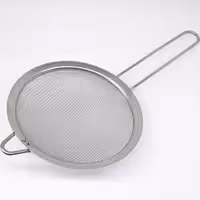 صافی الک دسته دار جنس استیل قطر 12 سانت