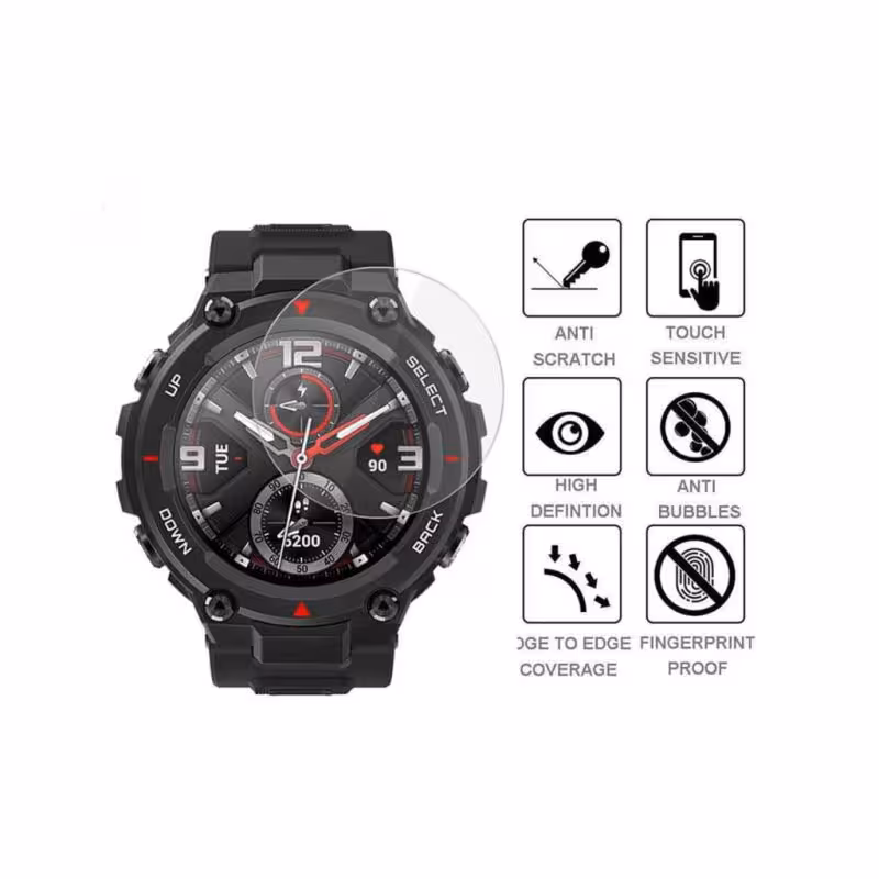گلس سرامیکی ساعت هوشمند شیائومی مدل  Amazfit T-Rex