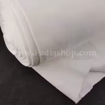 کشباف ضخیم سفید طاقه ای
