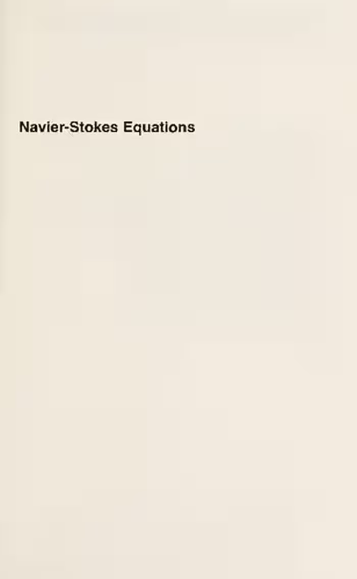 خرید و دانلود نسخه کامل کتاب Navier-Stokes Equations