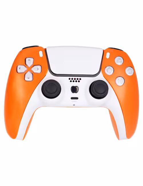 دسته PS4 طرح PS5 نارنجی