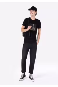 شلوار جین مشکی مردان کمر مناسب CHINO Colin’s