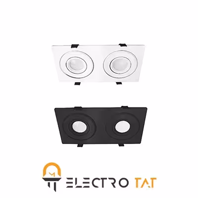 قاب هالوژن دو شعله SH-6302 شعاع