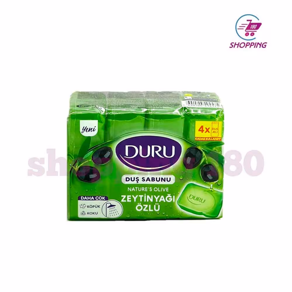 صابون دورو رایحه زیتون بسته 4 عددی 600 گرمی