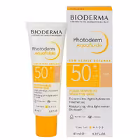 کرم ضد آفتاب بایودرما آکوا فلوئید رنگی Bioderma Photoderm Aquafluide SPF 50  Light