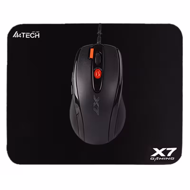 ماوس گیمینگ ای فورتک مدل A4TECH X7120 به همراه پد ماوس