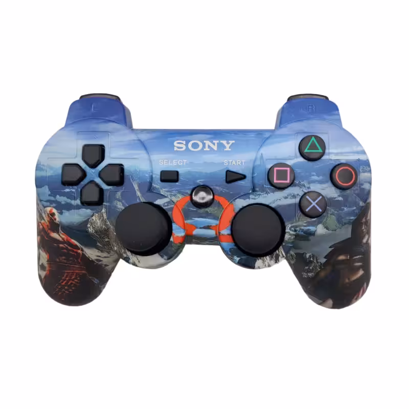 دسته بازی PS3 مدل DualShock 3 طرح God Of War