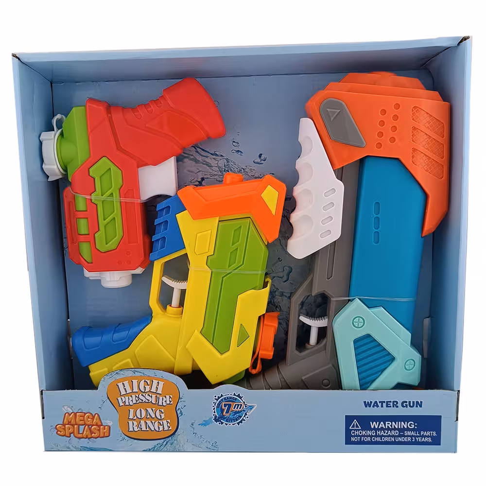 تفنگ آبپاش خارجی مجموعه 3 عددی