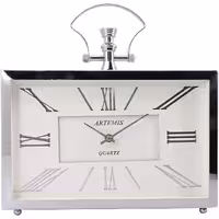 ساعت رومیزی آرتمیس کد 2032 Light Gray Silver خاکستری نقره ای روشن