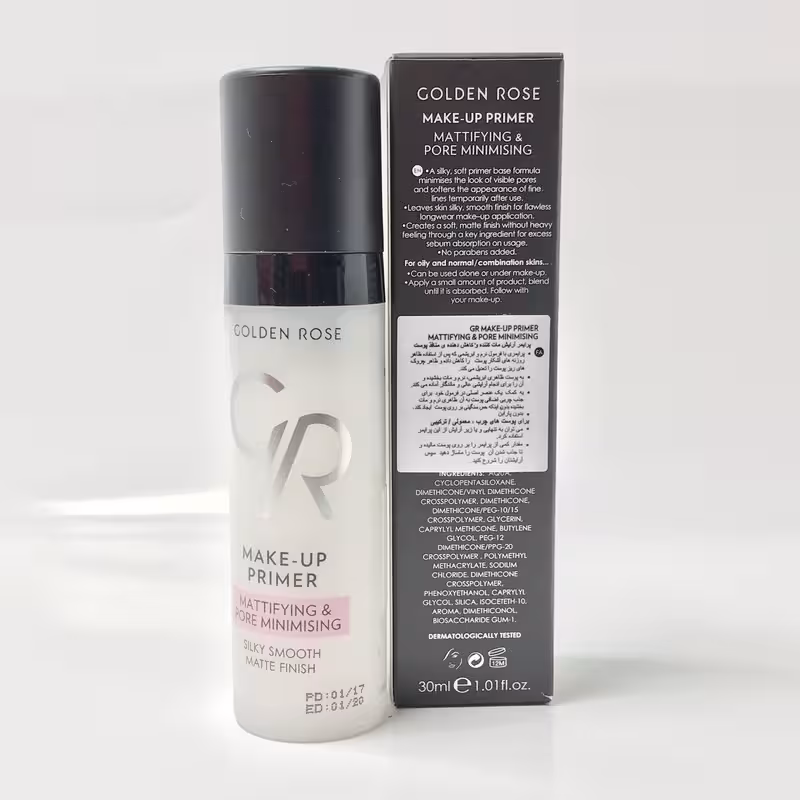 پرایمر آرایش مات کننده و کاهش دهنده ی منافذ پوست - GOLDEN ROSE