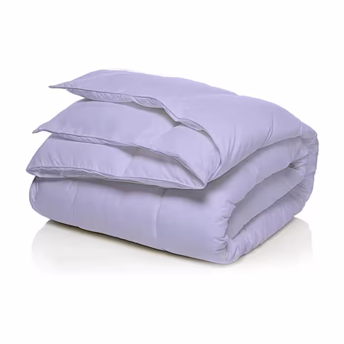 لحاف چیداری مدل رویا یک نفره رنگ یاسی