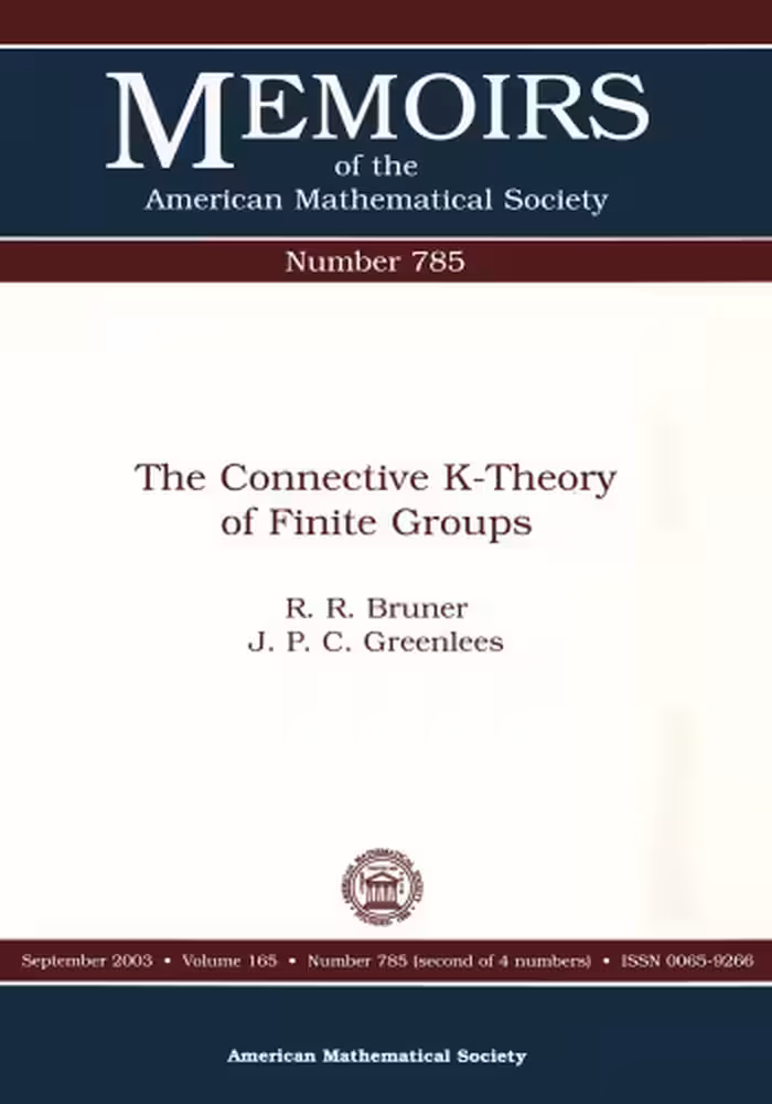 خرید و دانلود نسخه کامل کتاب The Connective K-Theory of Finite Groups