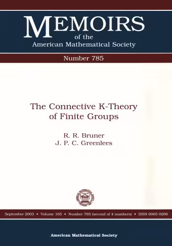 خرید و دانلود نسخه کامل کتاب The Connective K-Theory of Finite Groups