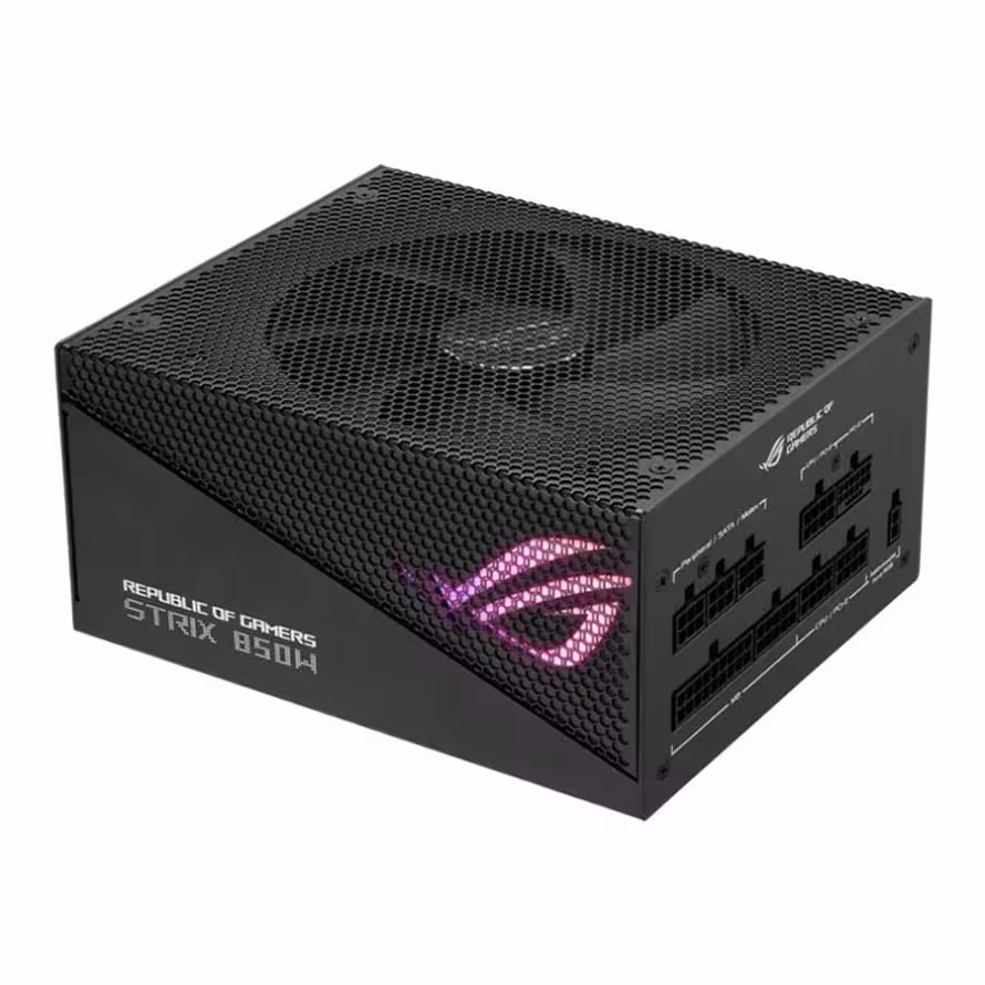 پاور 850 وات ایسوس ROG STRIX 850 Gold Aura Edition Full Modular