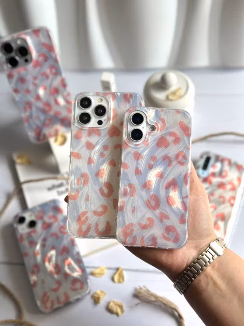 قاب گوشی پلنگی صورتی سامسونگ A51