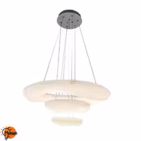 لوستر LED مدل دوناتی سه طبقه کد 539
