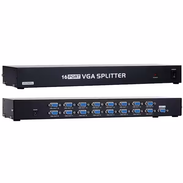 اسپلیتر 16 پورت VGA ام تی ویکی 350Mhz مدل MT-35016