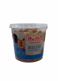 تشويقي بيسکوويت دودوتي (Dudotti) سگ با طعم مخلوط 350 گرمي