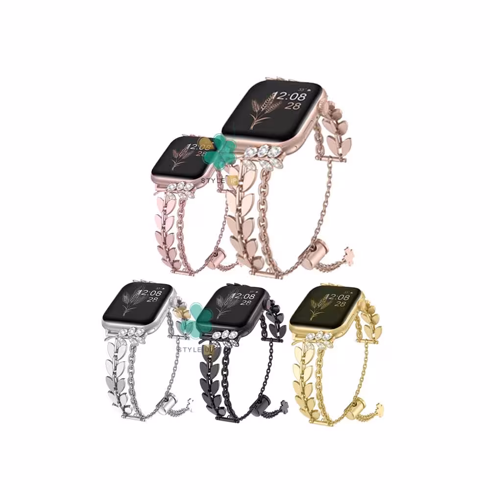 بند استیل ساعت اپل واچ Apple Watch 45/49mm مدل Wheat Style