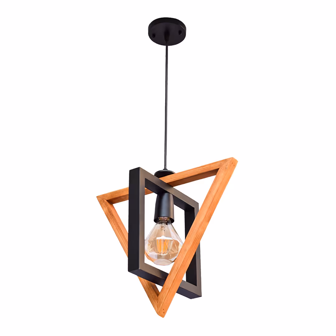 آویز مثلث تک شعله (SIL500180)