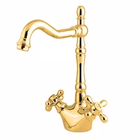 شیر ظرفشویی شودر مدل باروک پلاس طلایی