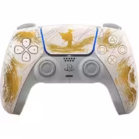 دسته بازی  PS5 DualSense - Ghost of Yotei Gold Limited Edition