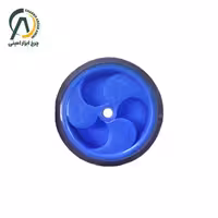 چرخ کالسکه (سبد) خرید فروشگاهی پهن قطر 100 میلی متر