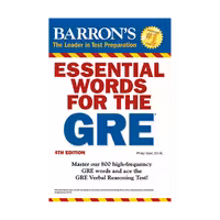 اسنشیال وردز فور جی ار ای | کتاب انگلیسی barrons essential words for the GRE