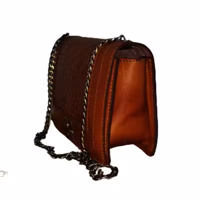 کیف رودوشی چرمی مدل ارکیده کد T3