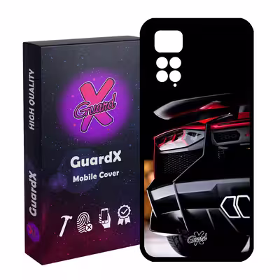 کاور گارد ایکس طرح Lamborghini مدل Glass10336 مناسب برای گوشی موبایل شیائومی Redmi Note 11S/ Note 11 4G