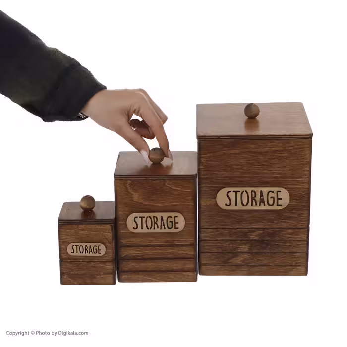 بانکه مدل STORAGE بسته سه عددی